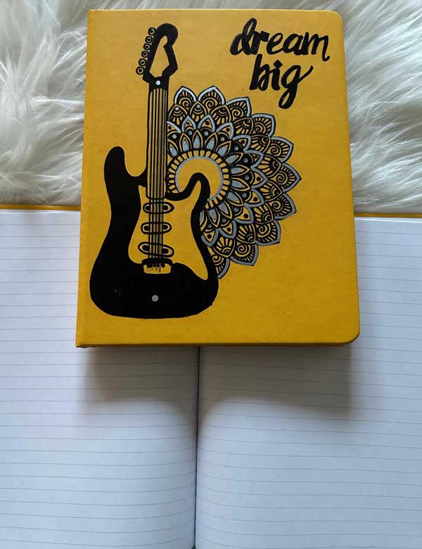 Retro Rock Hardcover Mandala Journal ? Inspiration Edition