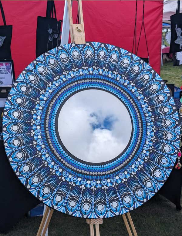 Celestial Reflection Mirror Mandala